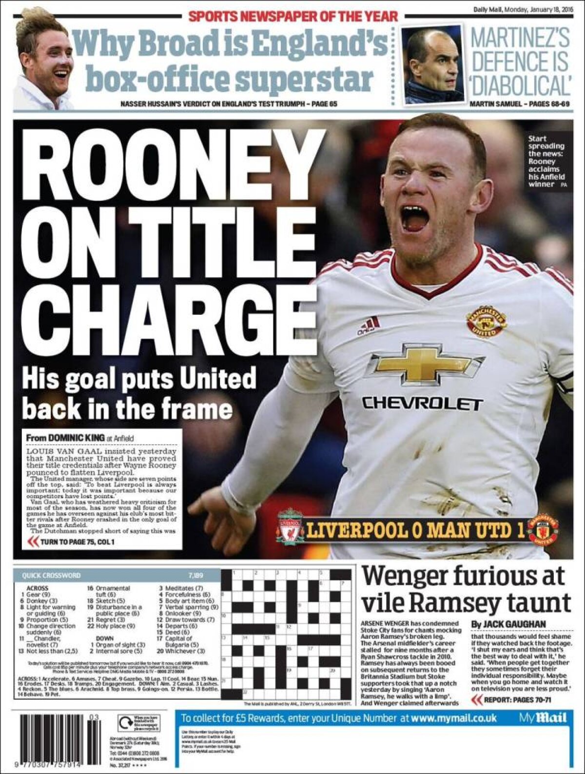 Ce scriu azi ziarele de sport din lume (18 ianuarie 2016)