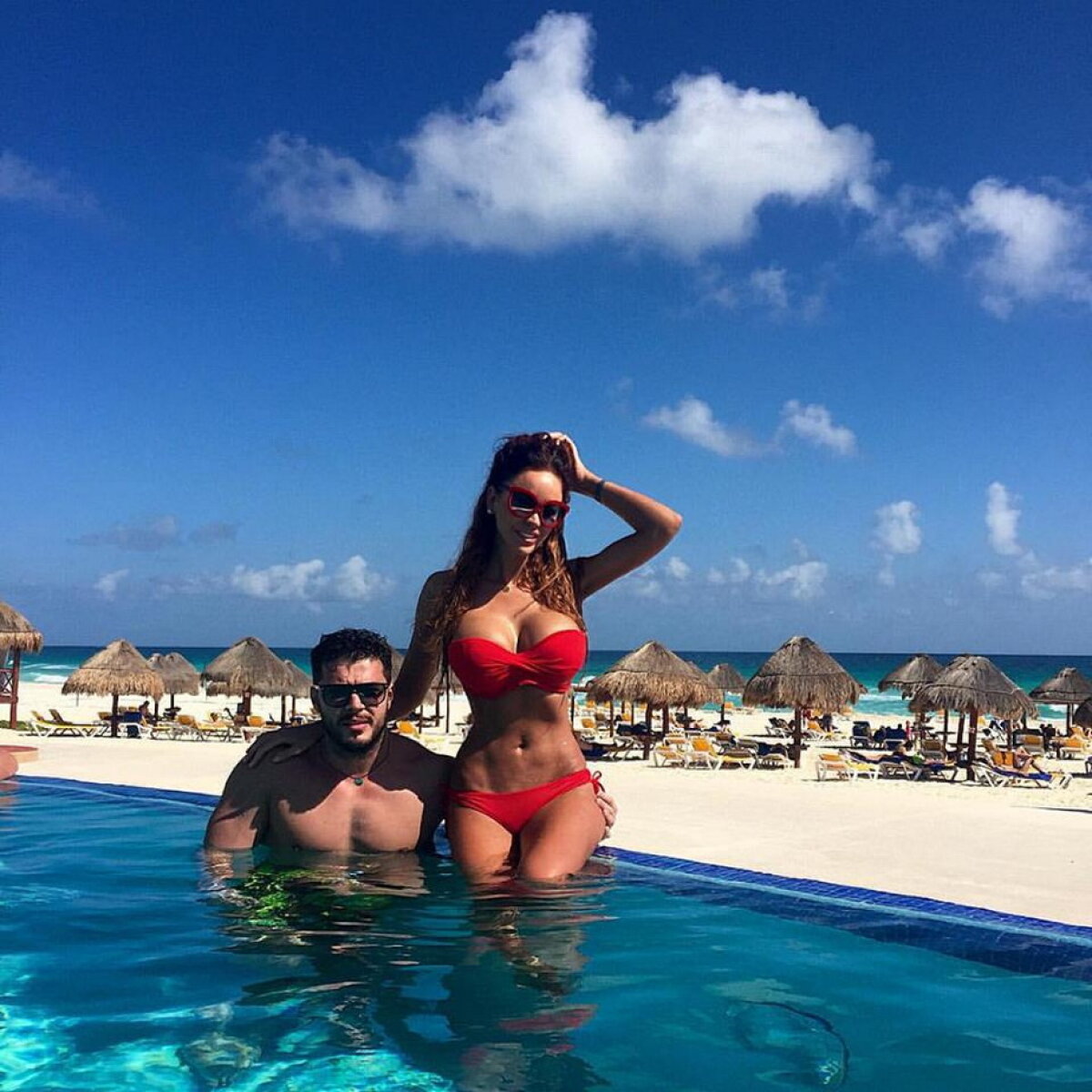 FOTO » Bianca Drăgușanu a înnebunit americanii! Imagini senzaționale din vacanță