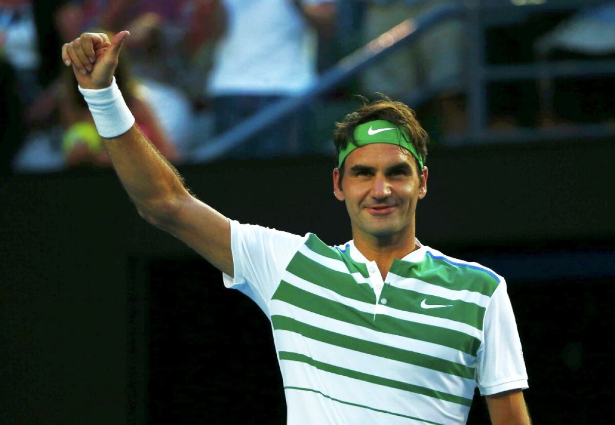 Fără emoții. Roger Federer și Novak Djokovici n-au pierdut timpul în primul tur la Australian Open