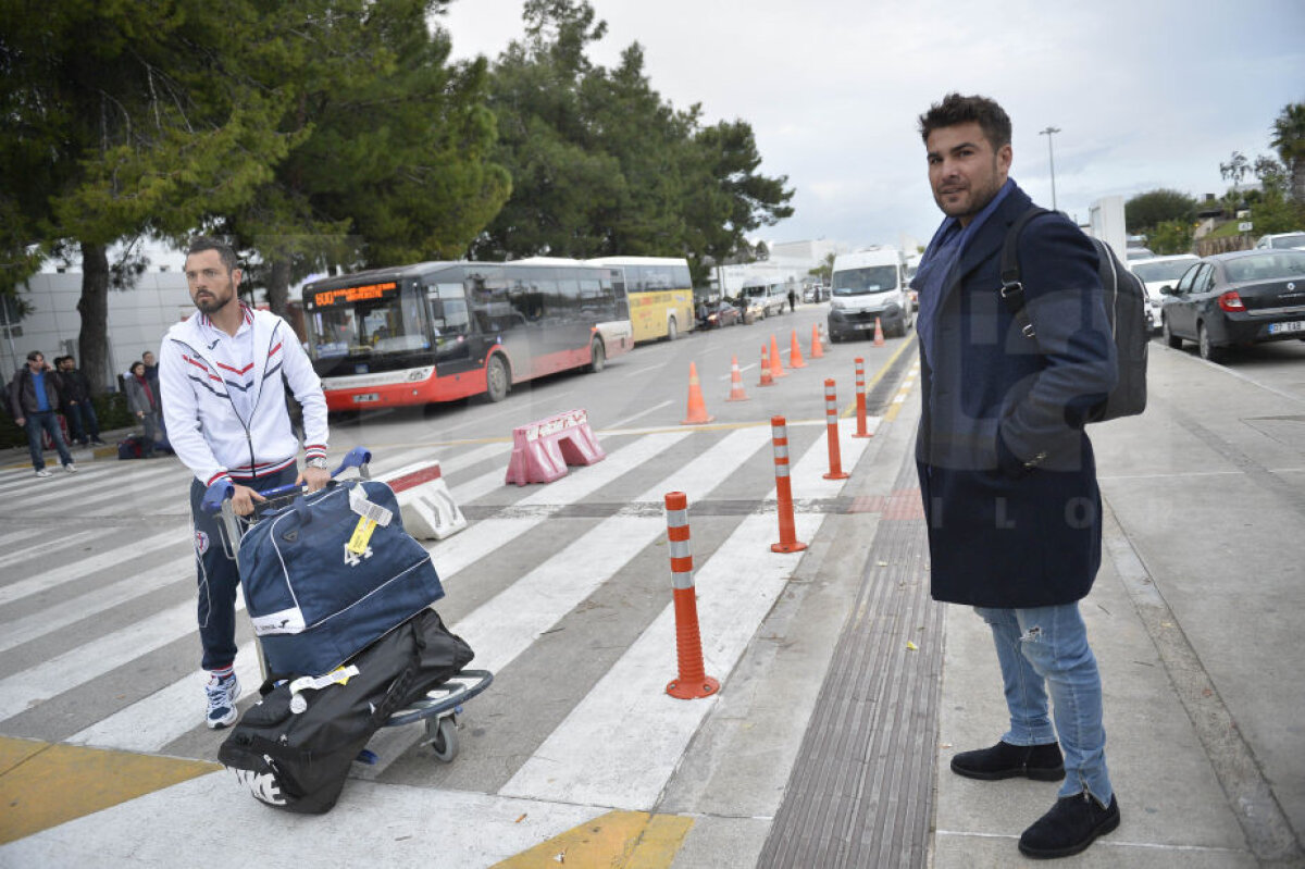 FOTO EXCLUSIV Back in business! Mutu a ajuns în Antalya cu lotul lui ASA