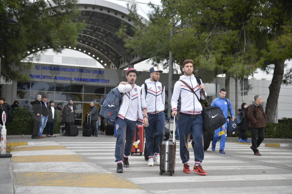 FOTO EXCLUSIV Back in business! Mutu a ajuns în Antalya cu lotul lui ASA