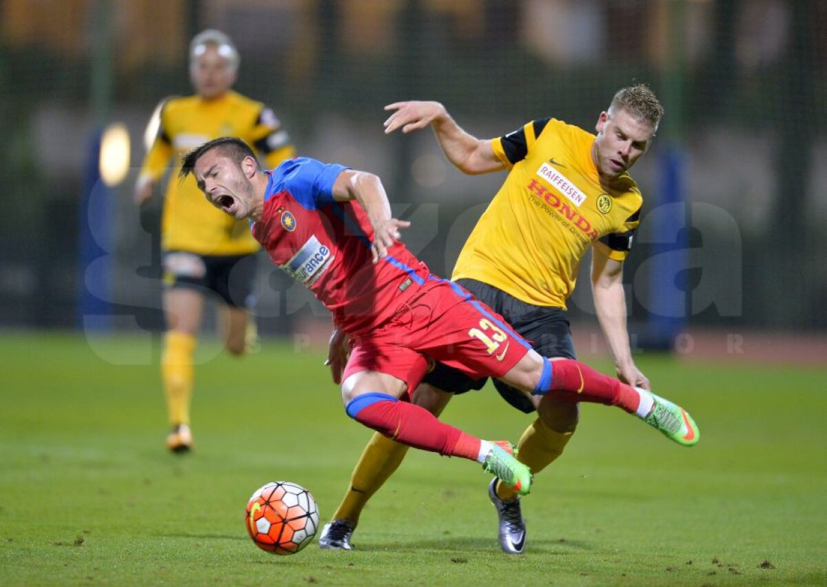 VIDEO Steaua a făcut 2-2 cu Young Boys în prima partidă amicală din acest an