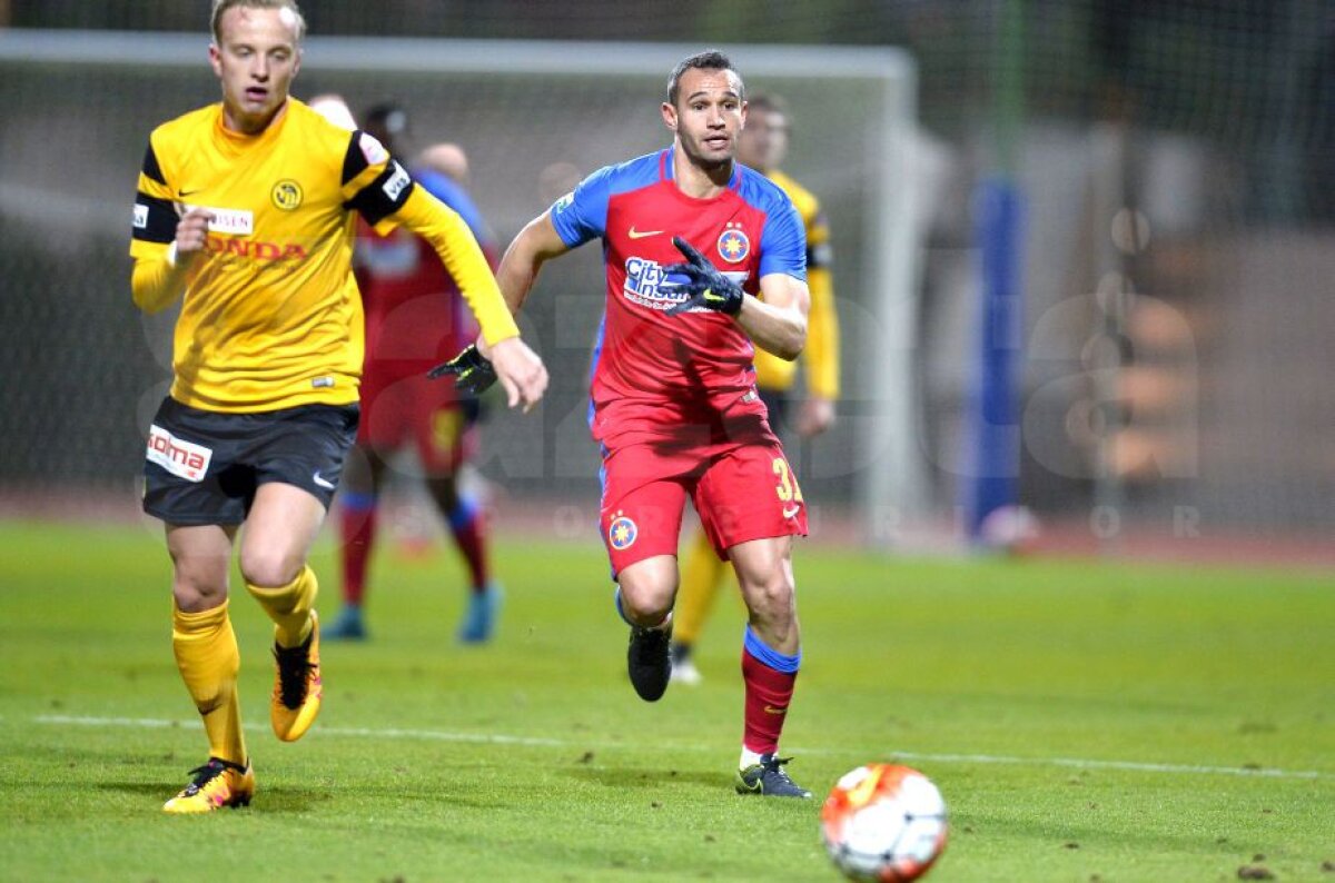 VIDEO Steaua a făcut 2-2 cu Young Boys în prima partidă amicală din acest an