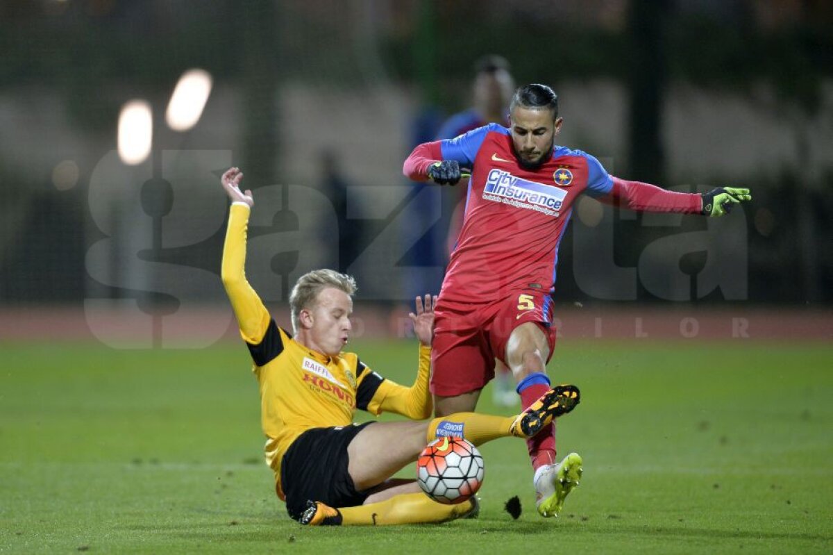 VIDEO Steaua a făcut 2-2 cu Young Boys în prima partidă amicală din acest an