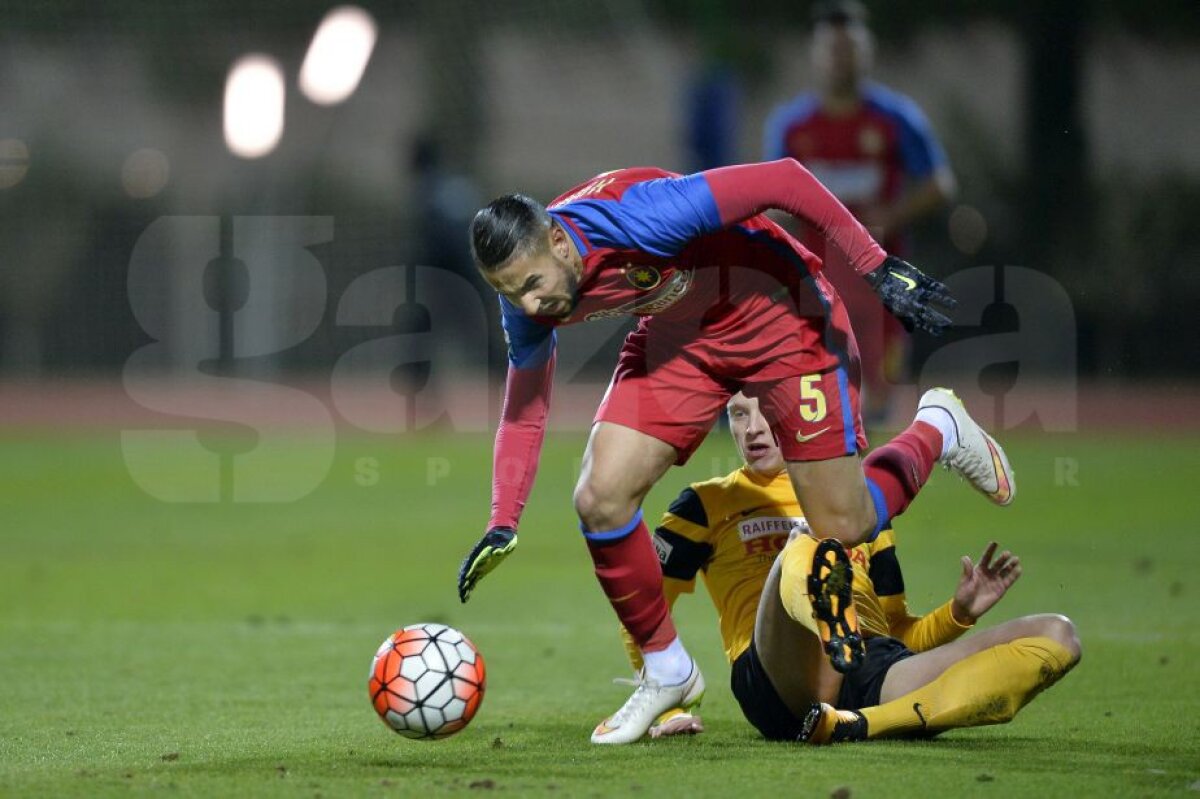 VIDEO Steaua a făcut 2-2 cu Young Boys în prima partidă amicală din acest an