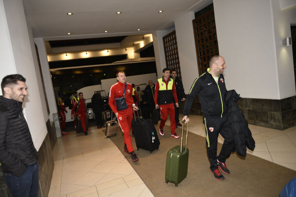 FOTO "Cîinii" au ajuns în Cipru » Imagini de la sosirea lui Dinamo