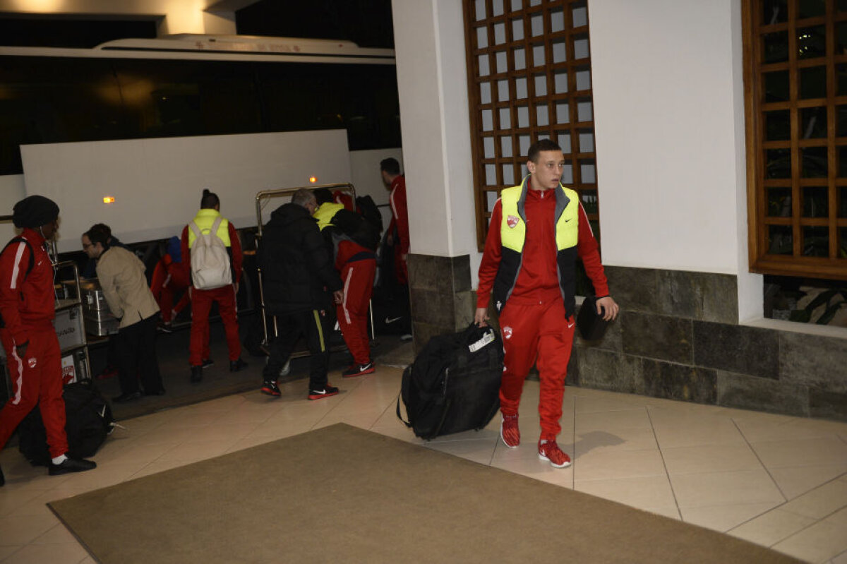 FOTO "Cîinii" au ajuns în Cipru » Imagini de la sosirea lui Dinamo