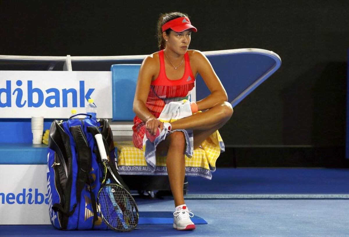 "Tremuram toată, mi-au zis că sîngera, nu m-am putut uita" » Accident dramatic la Australian Open: meciul Anei Ivanovici a fost suspendat pentru 25 de minute!