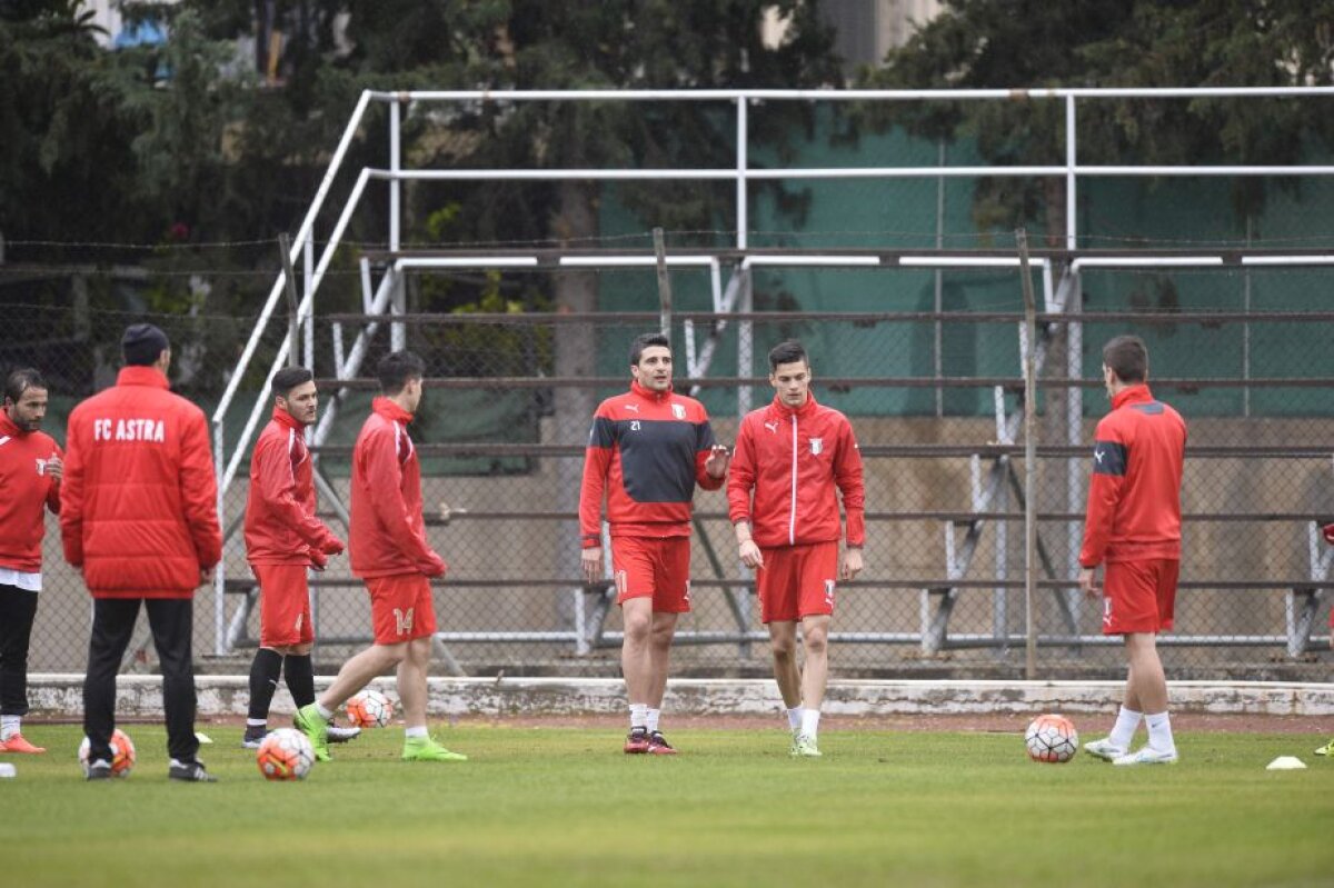 CORESPONDENȚĂ DIN CIPRU Imagini de la antrenamentul Astrei » Cum decurg ședințele liderului Ligii 1