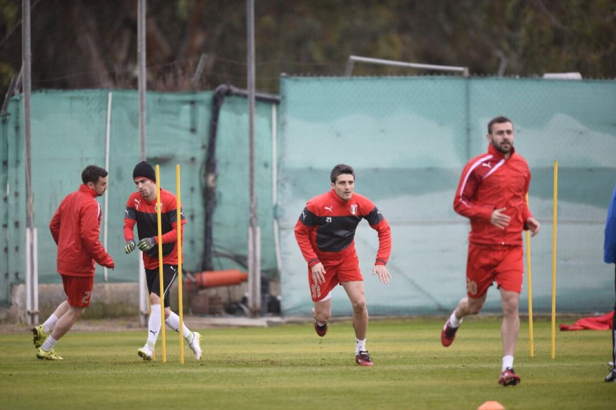 CORESPONDENȚĂ DIN CIPRU Imagini de la antrenamentul Astrei » Cum decurg ședințele liderului Ligii 1