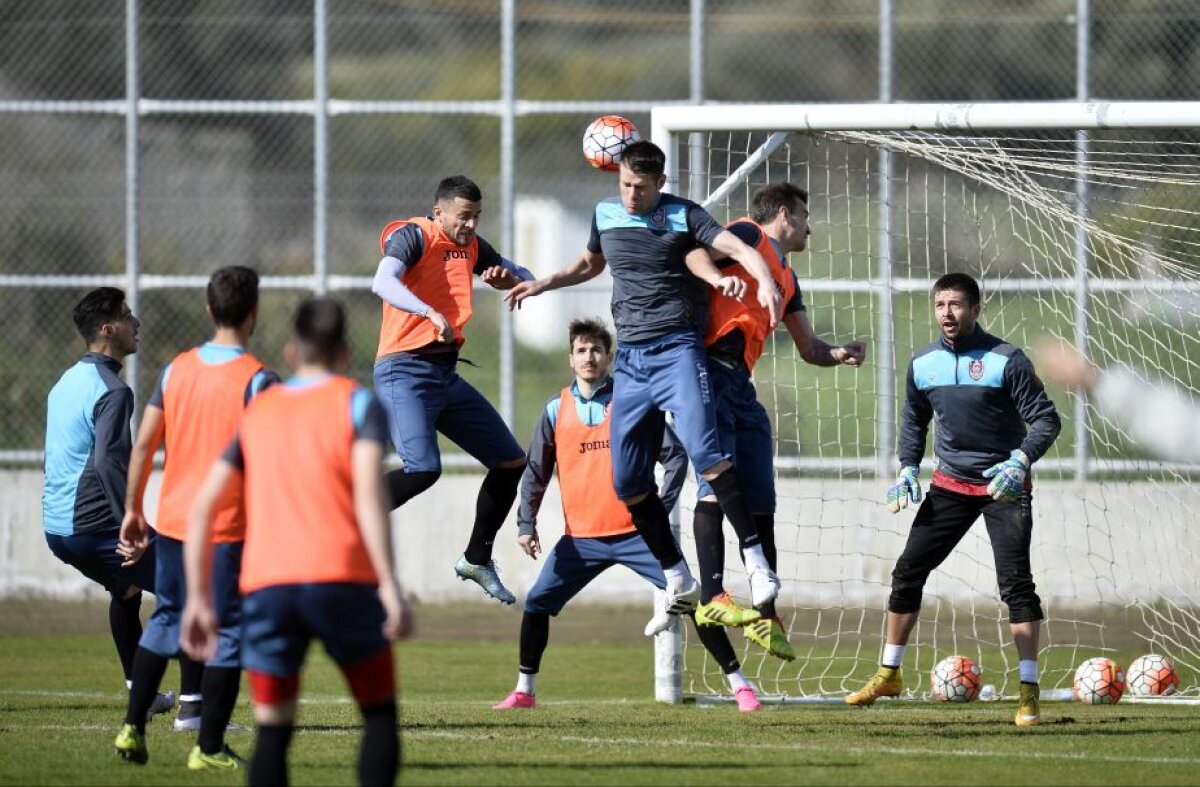 GALERIE FOTO Cu gîndul la TAS, CFR se antrenează tare în Cipru! Antonio Conceicao nu-și menajează deloc jucătorii
