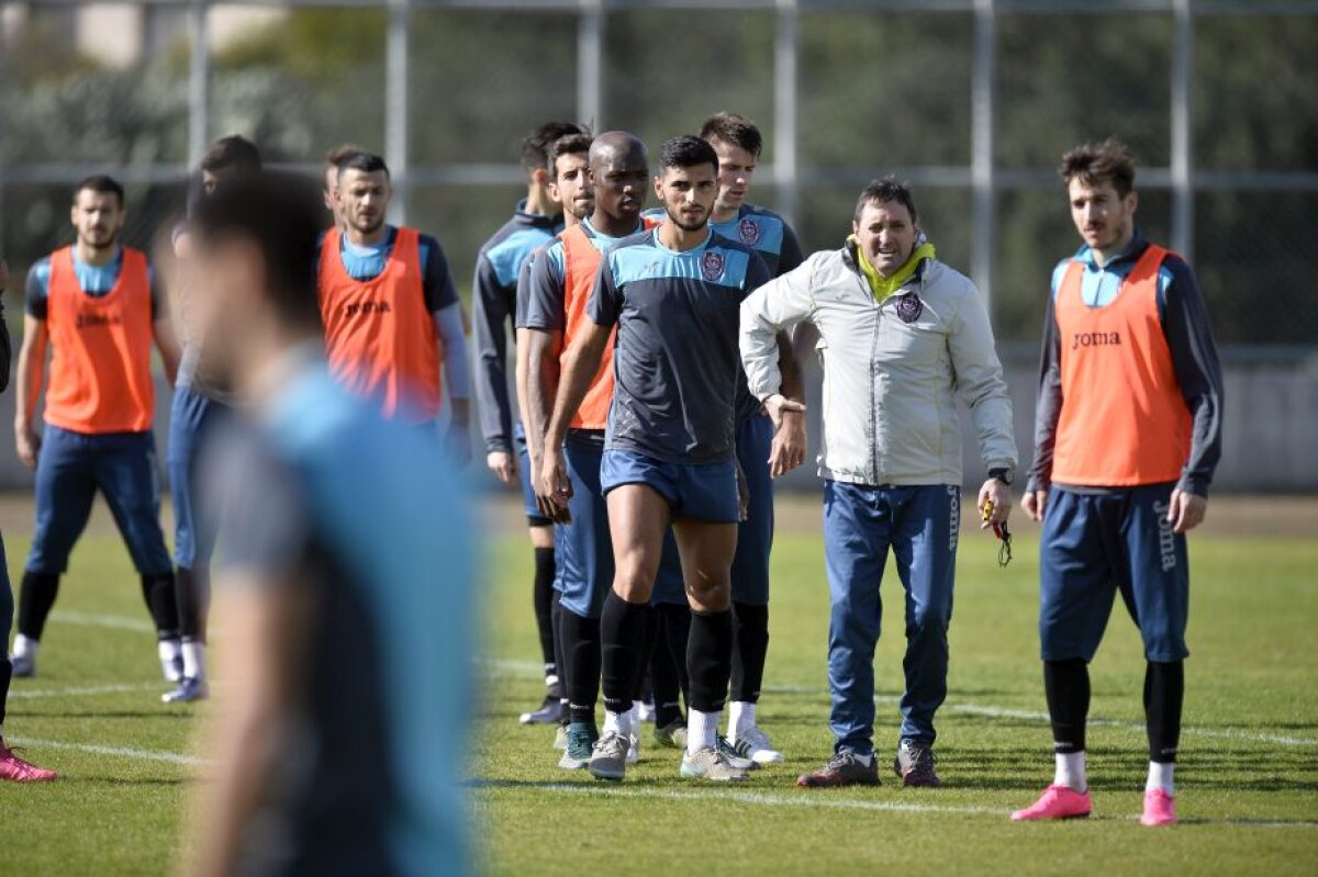 GALERIE FOTO Cu gîndul la TAS, CFR se antrenează tare în Cipru! Antonio Conceicao nu-și menajează deloc jucătorii