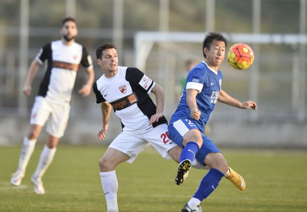 GALERIE FOTO Dinamo, remiză în primul amical al iernii: 1-1 cu chinezii de la Shijiazhuang » Un jucător s-a accidentat