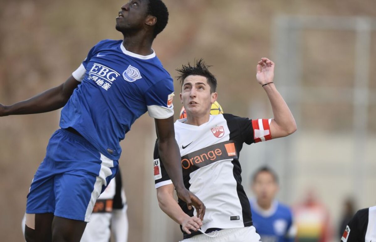 GALERIE FOTO Dinamo, remiză în primul amical al iernii: 1-1 cu chinezii de la Shijiazhuang » Un jucător s-a accidentat