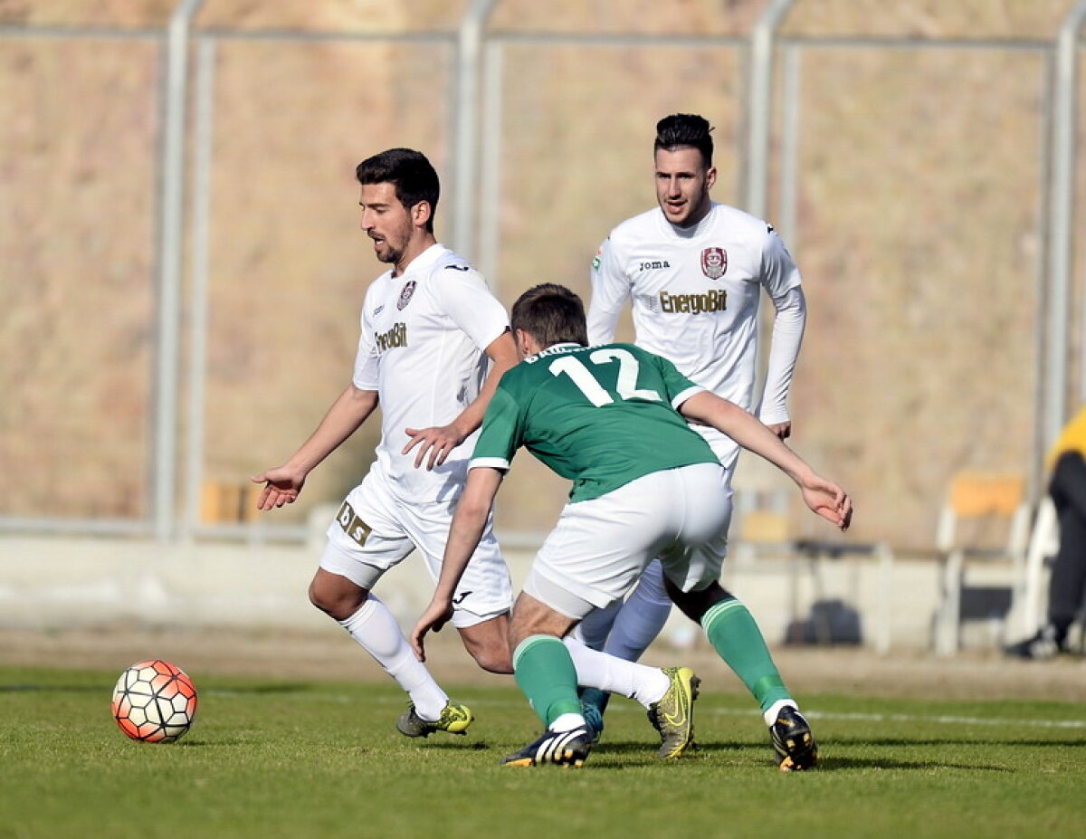 GALERIE FOTO Meci amical nebun pentru CFR Cluj! Ardelenii au cîștigat cu Tom Tomsk, scor 3-2, într-un meci în care s-au dictat 4 penalty-uri