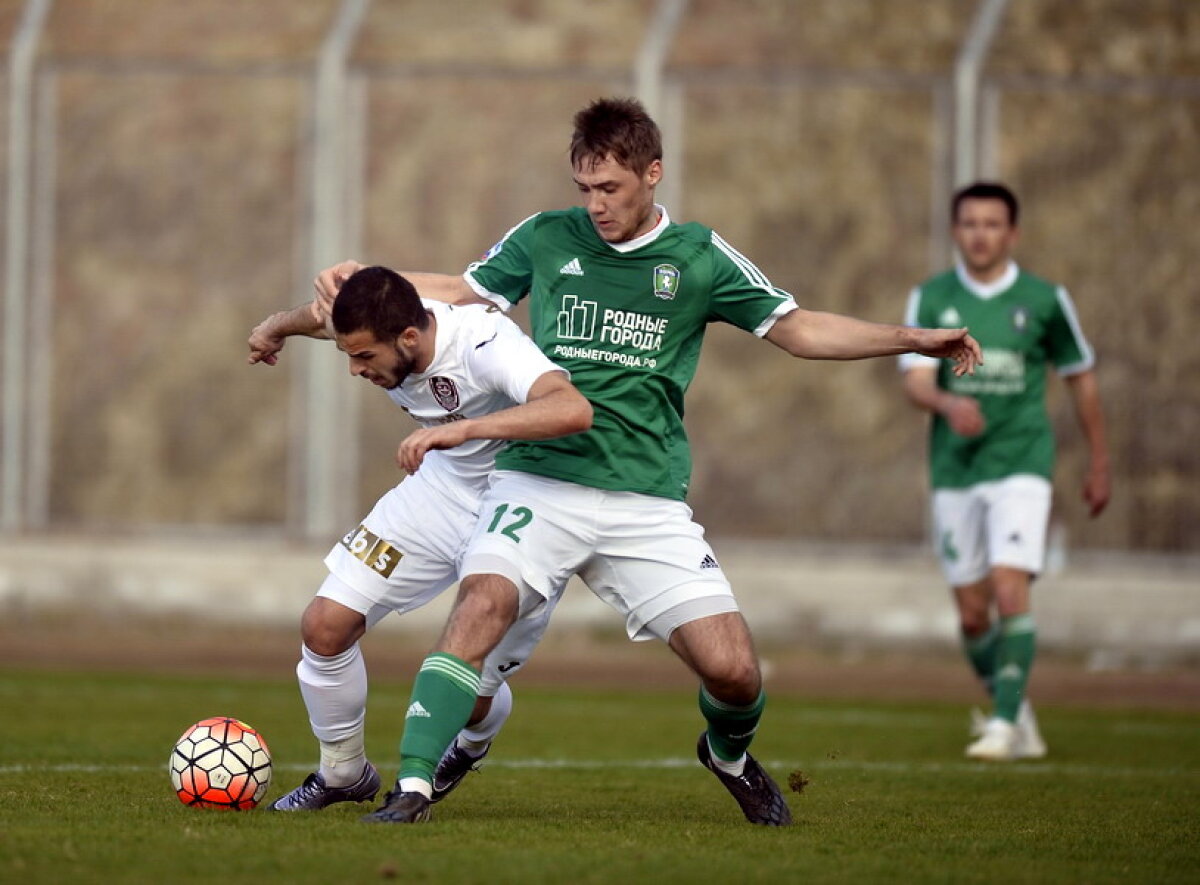 GALERIE FOTO Meci amical nebun pentru CFR Cluj! Ardelenii au cîștigat cu Tom Tomsk, scor 3-2, într-un meci în care s-au dictat 4 penalty-uri