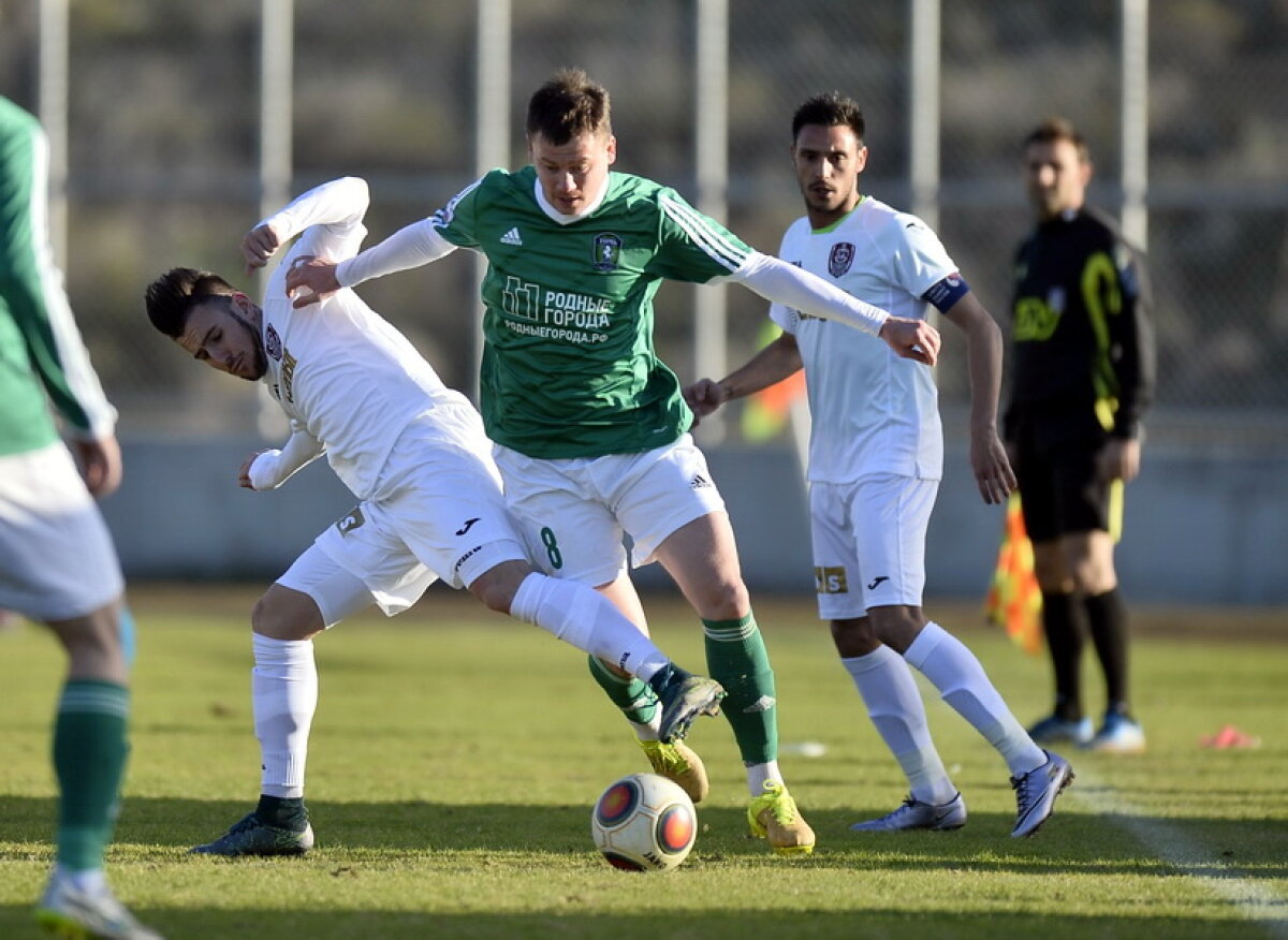 GALERIE FOTO Meci amical nebun pentru CFR Cluj! Ardelenii au cîștigat cu Tom Tomsk, scor 3-2, într-un meci în care s-au dictat 4 penalty-uri