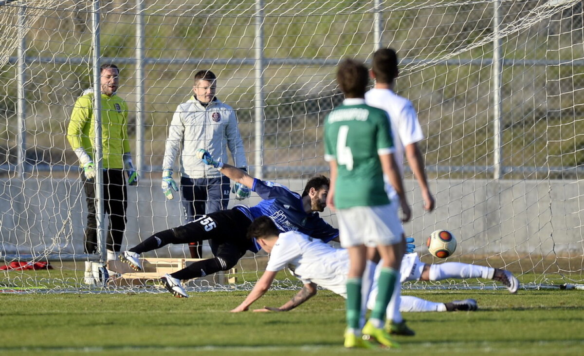 GALERIE FOTO Meci amical nebun pentru CFR Cluj! Ardelenii au cîștigat cu Tom Tomsk, scor 3-2, într-un meci în care s-au dictat 4 penalty-uri