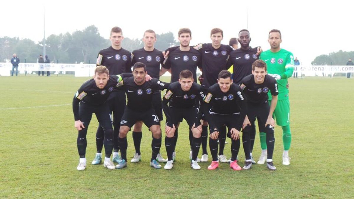 GALERIE FOTO Viitorul a cîștigat Arena Cup după ce a învins în finală Lokomotiv Zagreb, scor 2-1