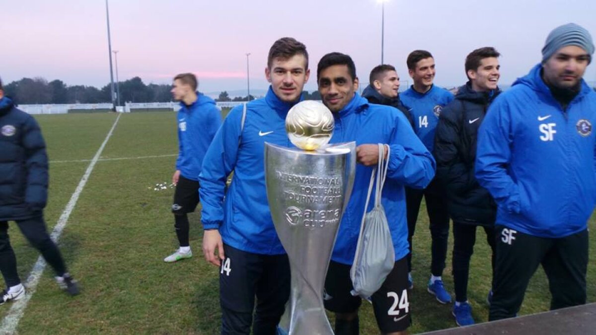 GALERIE FOTO Viitorul a cîștigat Arena Cup după ce a învins în finală Lokomotiv Zagreb, scor 2-1