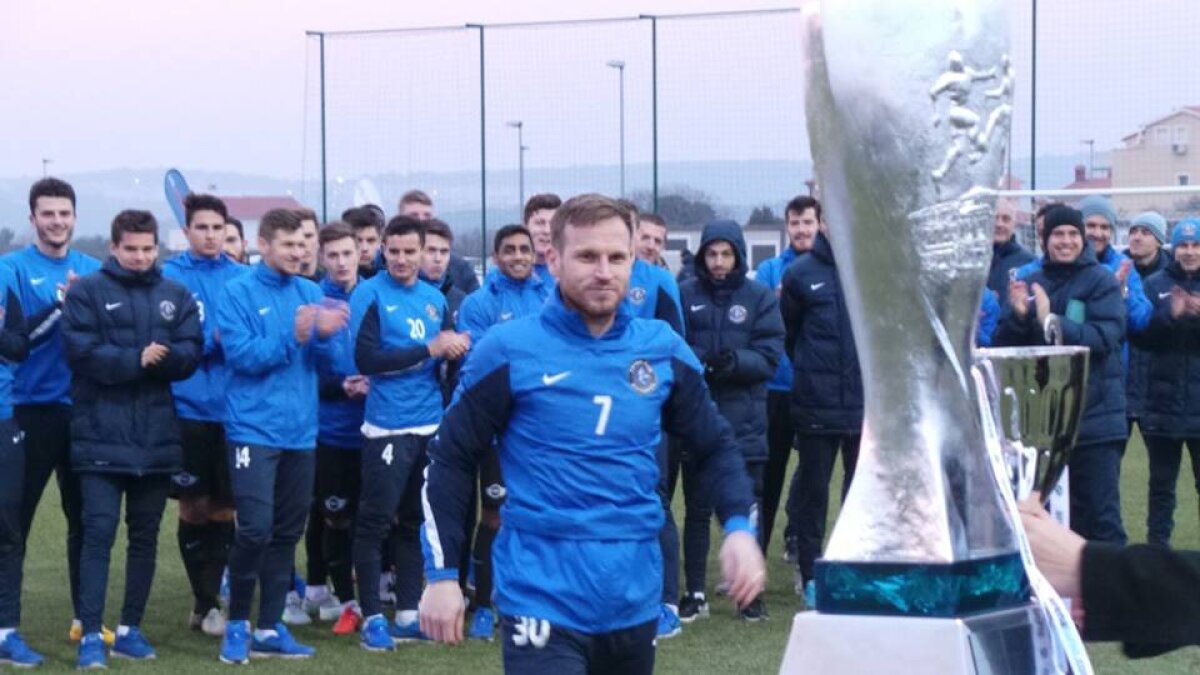 GALERIE FOTO Viitorul a cîștigat Arena Cup după ce a învins în finală Lokomotiv Zagreb, scor 2-1