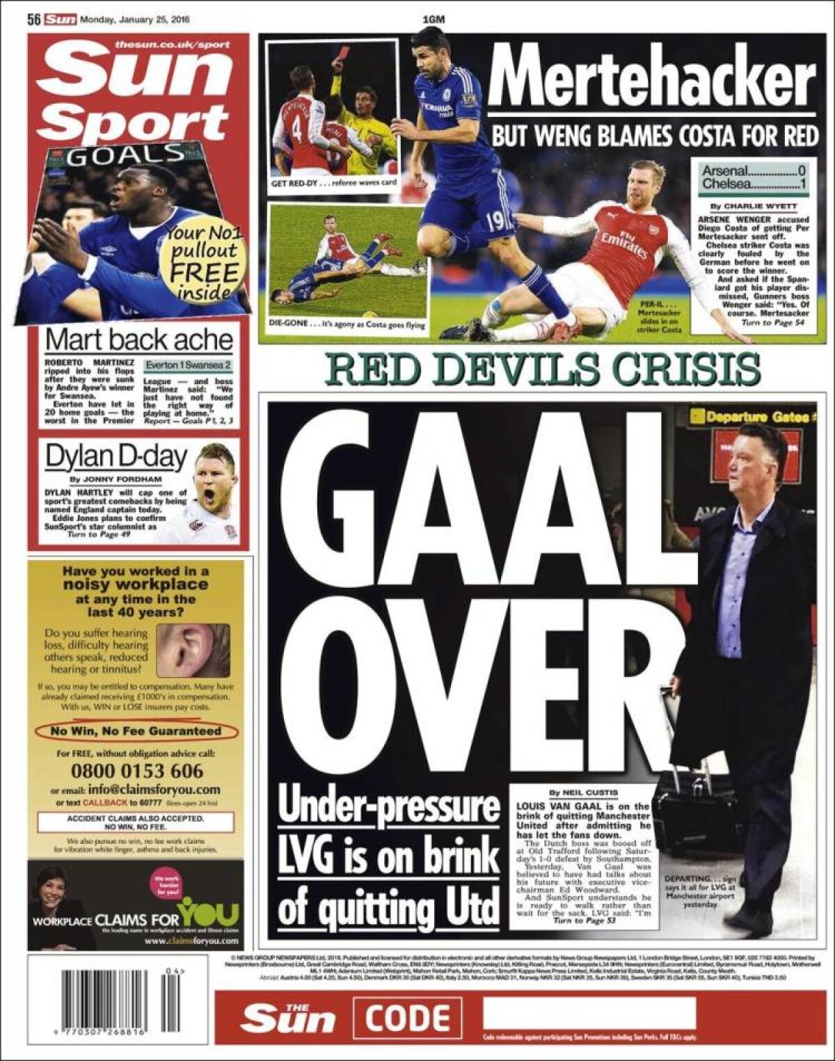 Final de epocă pentru Van Gaal? Forfotă în presa engleză: cade ghilotina la United în următoarele ore?