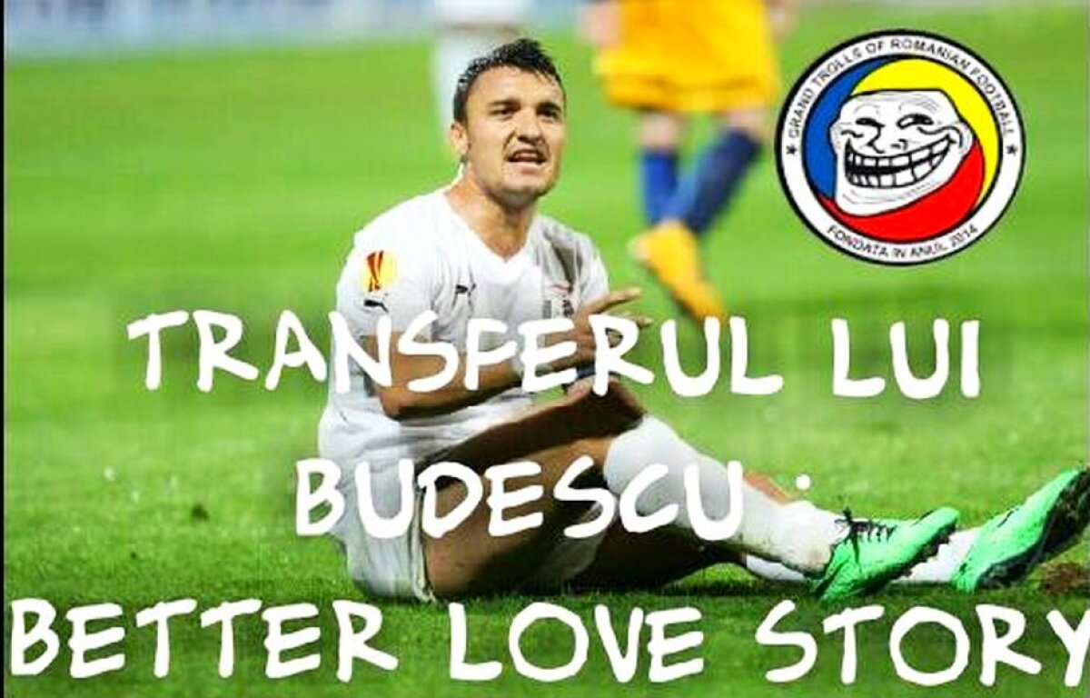 FOTO Cele mai bune glume despre transferul lui Budescu: "Să mă duc la Steaua sau în China?"