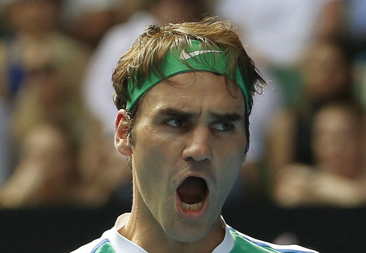 GALERIE FOTO Roger Federer s-a calificat autoritar în semifinale la Australian Open și bifează cîteva recorduri ULUITOARE