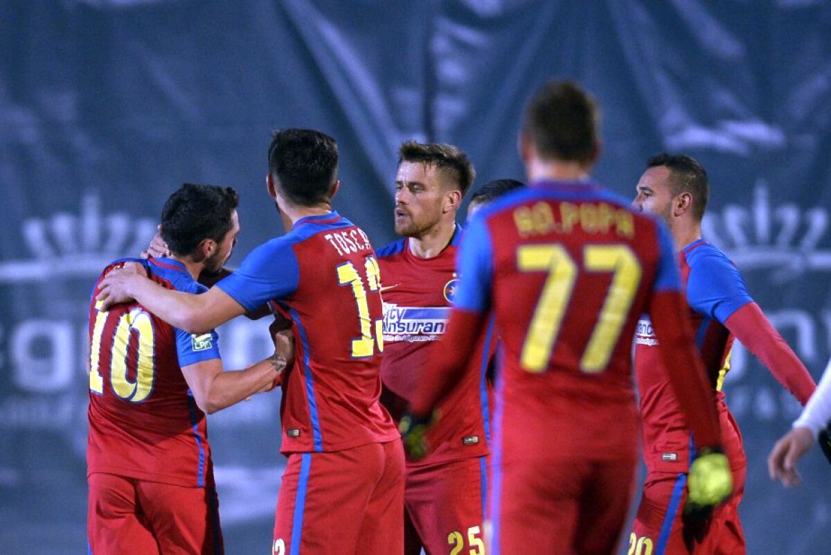 GALERIE FOTO Nervi la Steaua! Stanciu s-a certat cu Hamroun! A fost calmat cu greu de colegi