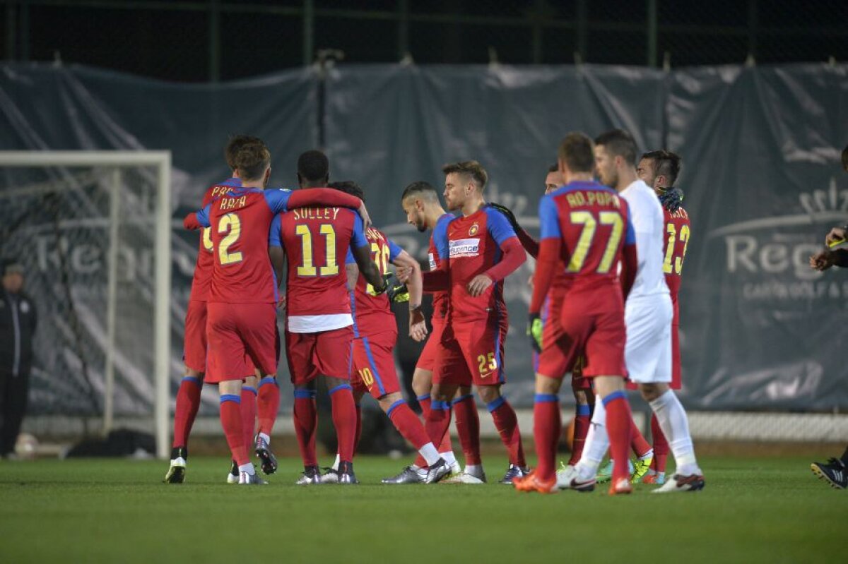 GALERIE FOTO Nervi la Steaua! Stanciu s-a certat cu Hamroun! A fost calmat cu greu de colegi