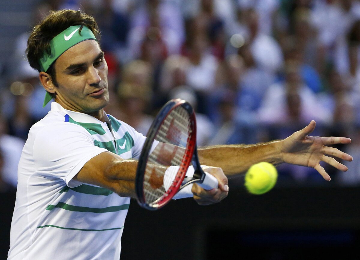 GALERIE FOTO » Djokovici este de neoprit » Nole a trecut în 4 seturi de Federer și este în finala Australian Open