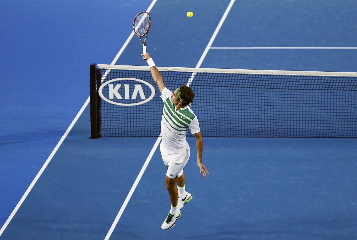 GALERIE FOTO » Djokovici este de neoprit » Nole a trecut în 4 seturi de Federer și este în finala Australian Open