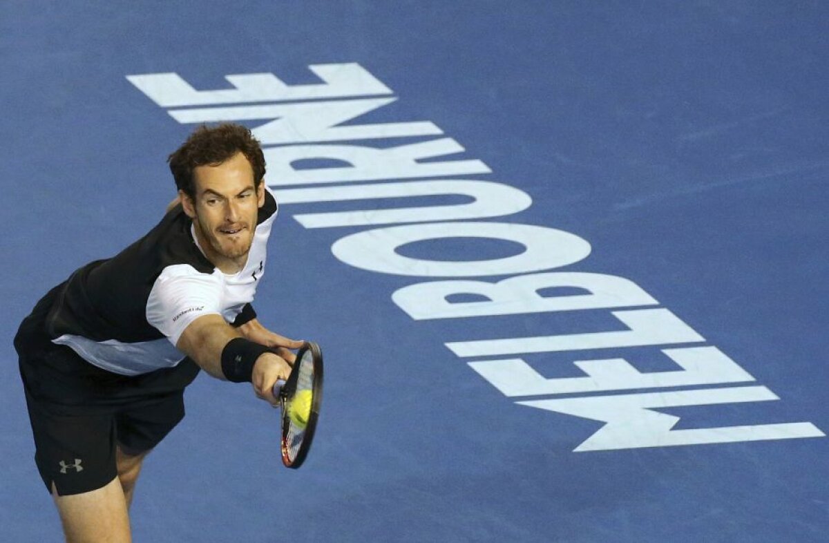 FOTO » Thriller de 4 ore și 5 seturi în semifinale la Australian Open » Murray trece de Raonici și ajunge în finală