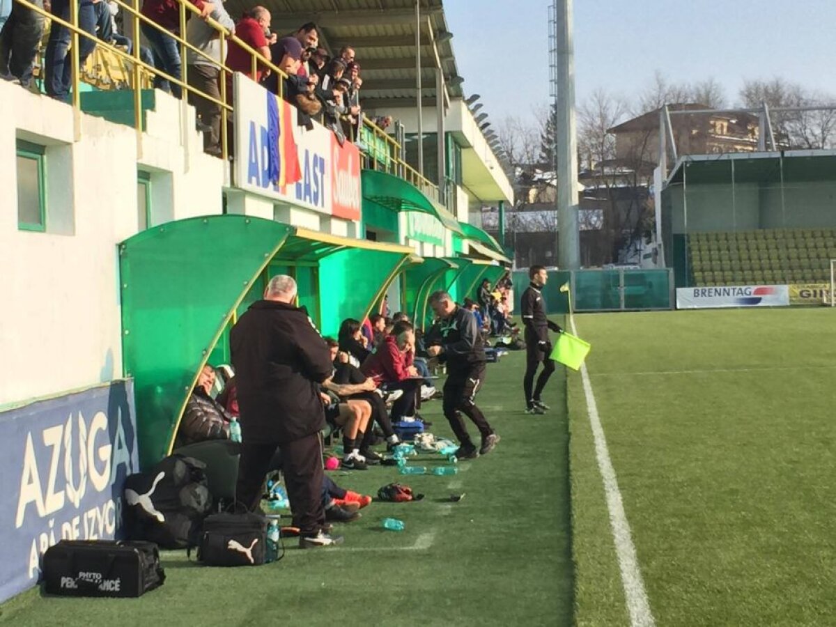 GALERIE FOTO Rapid a cîștigat pe final amicalul cu FC Brașov » Dan Alexa a avut un nou jucător la dispoziție