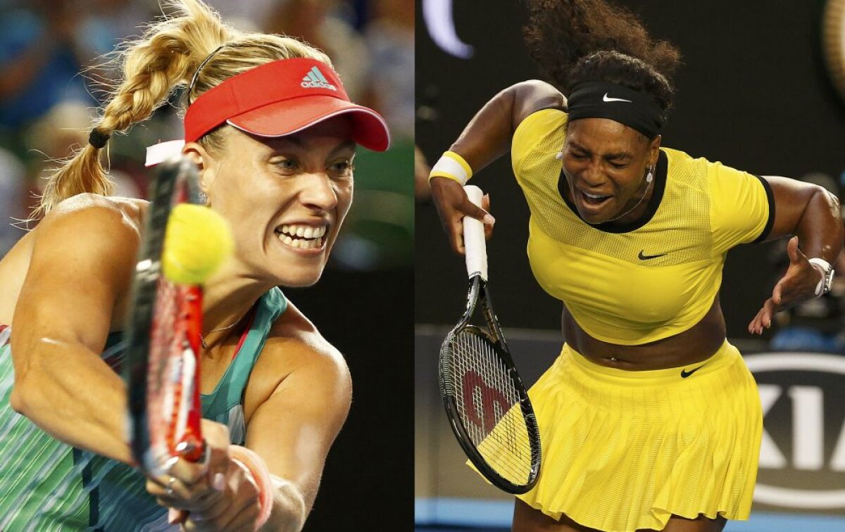 GALERIE FOTO Blocată pe marginea istoriei! Finală senzațională la Melbourne, pierdută de Serena! Cum o afectează pe Halep victoria lui Kerber