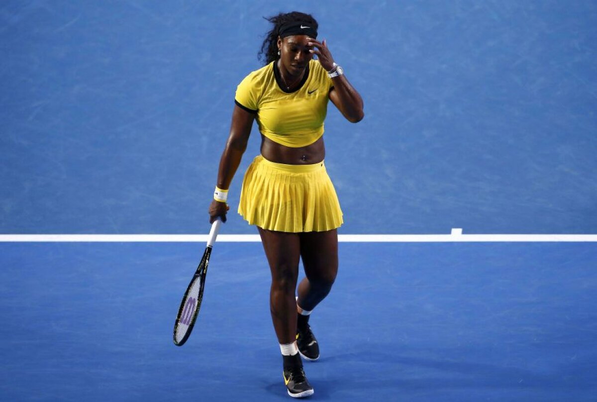 GALERIE FOTO Blocată pe marginea istoriei! Finală senzațională la Melbourne, pierdută de Serena! Cum o afectează pe Halep victoria lui Kerber