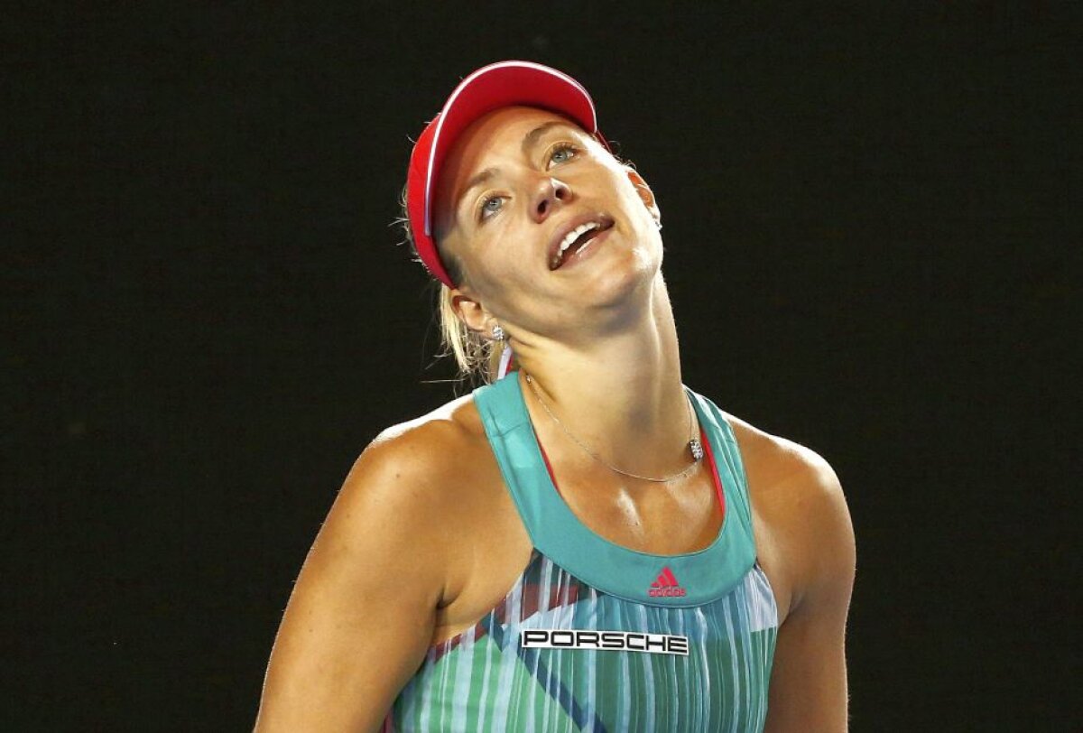 GALERIE FOTO Blocată pe marginea istoriei! Finală senzațională la Melbourne, pierdută de Serena! Cum o afectează pe Halep victoria lui Kerber