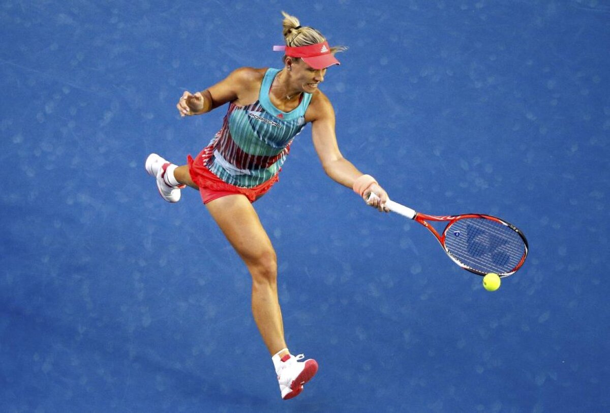 GALERIE FOTO Blocată pe marginea istoriei! Finală senzațională la Melbourne, pierdută de Serena! Cum o afectează pe Halep victoria lui Kerber