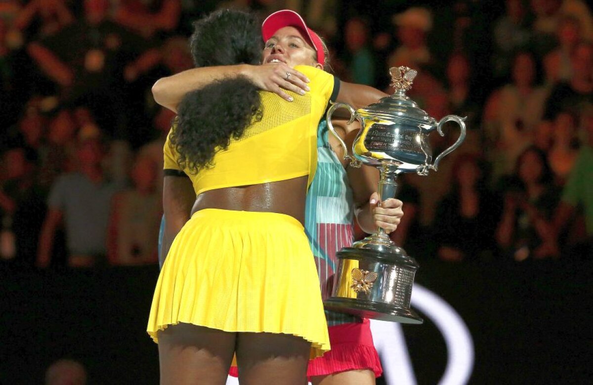 GALERIE FOTO Blocată pe marginea istoriei! Finală senzațională la Melbourne, pierdută de Serena! Cum o afectează pe Halep victoria lui Kerber