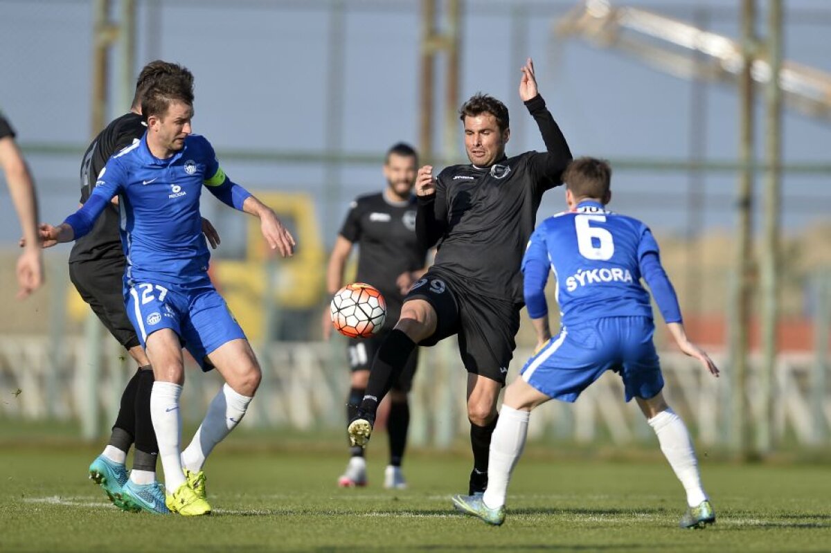 GALERIE FOTO Cu Mutu titular, ASA a înscris, dar n-a reușit s-o învingă pe Slovan Liberec în amicalul de azi