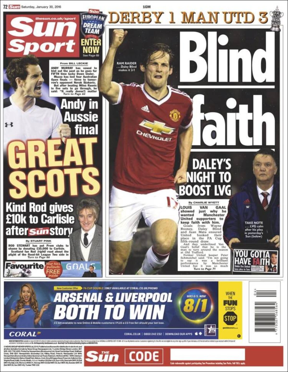 Ce scriu azi ziarele de sport din lume (31 ianuarie 2016)