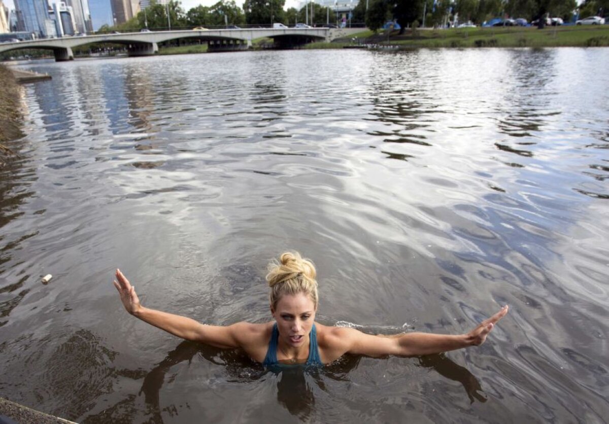 VIDEO + FOTO Kerber s-a ținut de promisiune » Cum a sărbătorit cîștigarea Australian Open