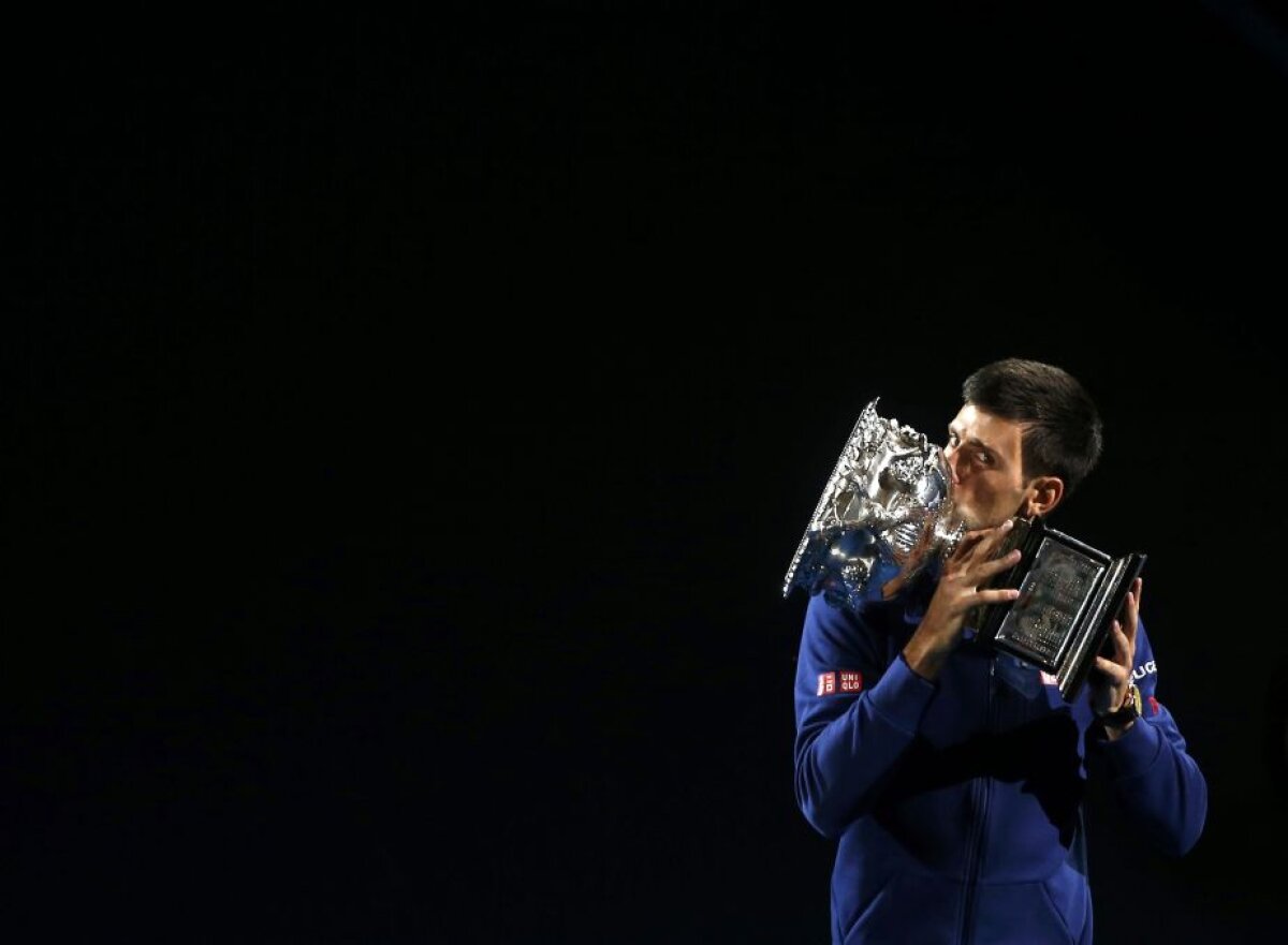 GALERIE FOTO Novak Djokovici și trofeul preferat » Topul celor mai emoționante imagini de la finala Australian Open 