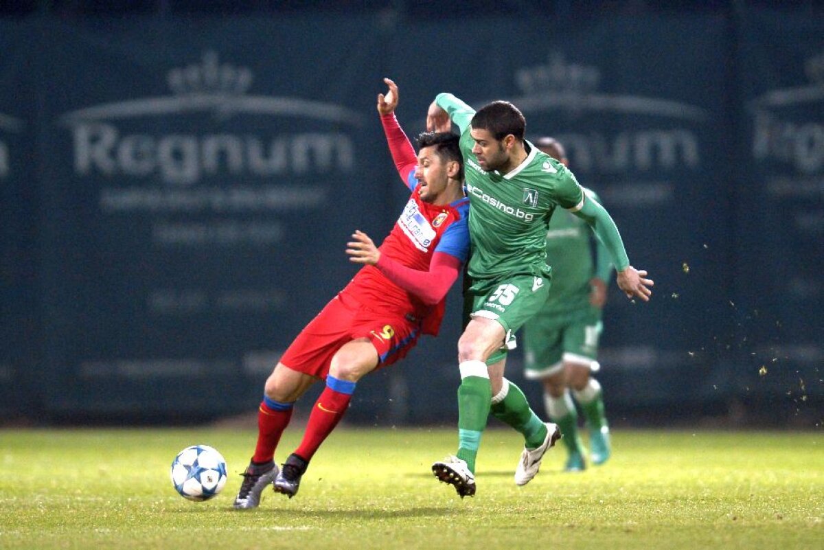 VIDEO + FOTO Moți și Ludogoreț i-au pedepsit din nou: steliștii au primit o lecție de fotbal de la bulgari, 0-3!