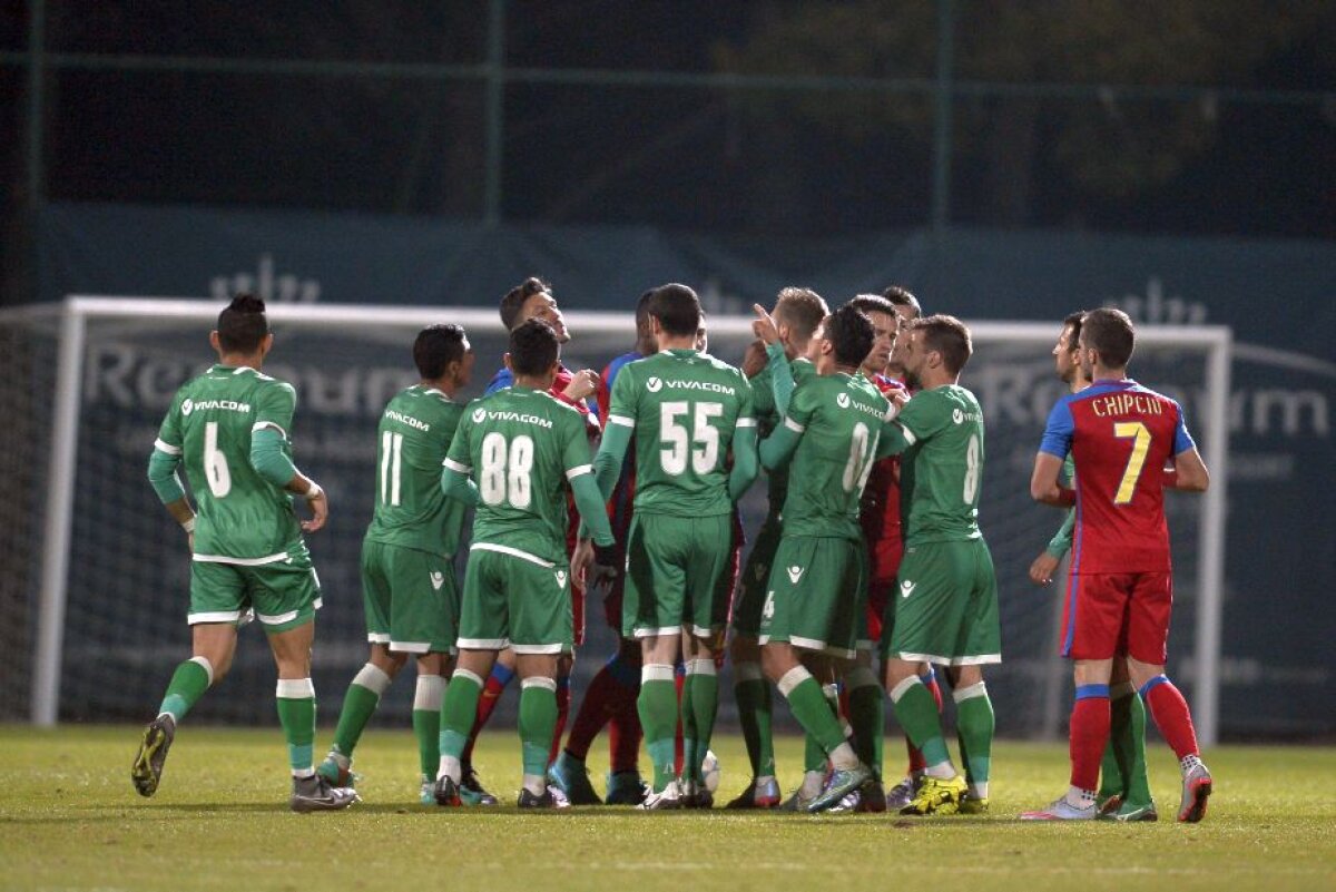 VIDEO + FOTO Moți și Ludogoreț i-au pedepsit din nou: steliștii au primit o lecție de fotbal de la bulgari, 0-3!