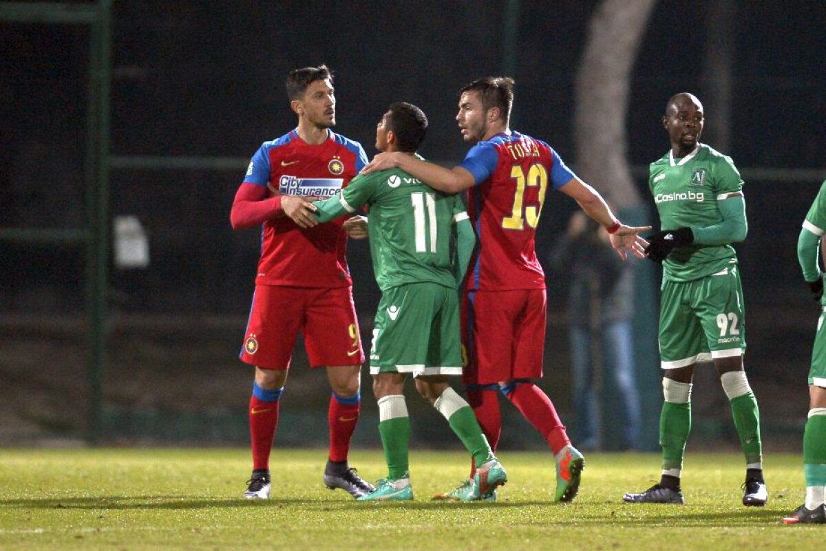VIDEO + FOTO Moți și Ludogoreț i-au pedepsit din nou: steliștii au primit o lecție de fotbal de la bulgari, 0-3!