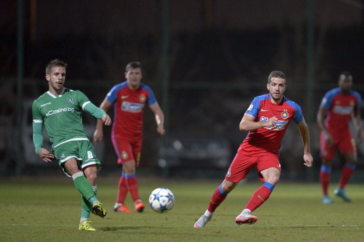 VIDEO + FOTO Moți și Ludogoreț i-au pedepsit din nou: steliștii au primit o lecție de fotbal de la bulgari, 0-3!