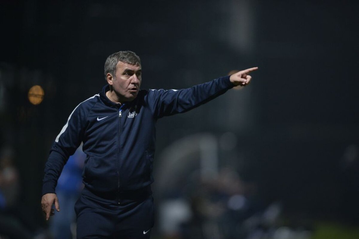 FOTO Perfecţionistul » Un singur "Bravo, copii, bine!" au primit jucătorii Viitorului din partea lui Hagi, după golul victoriei cu Vojvodina