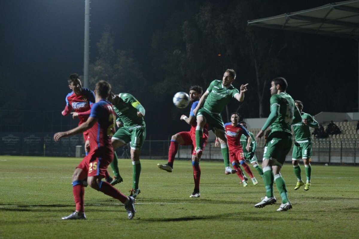 VIDEO+FOTO Moţificaţi » Cosmin, portarul-minune ce a scos Steaua din Champions League în 2014, le-a oferit iar venin rivalilor