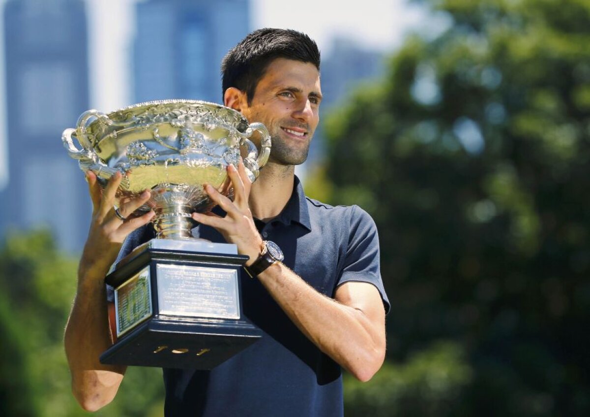 Tata Nole » Campionul de la Australian Open s-a jucat cu puştii la un centru pentru copii defavorizaţi